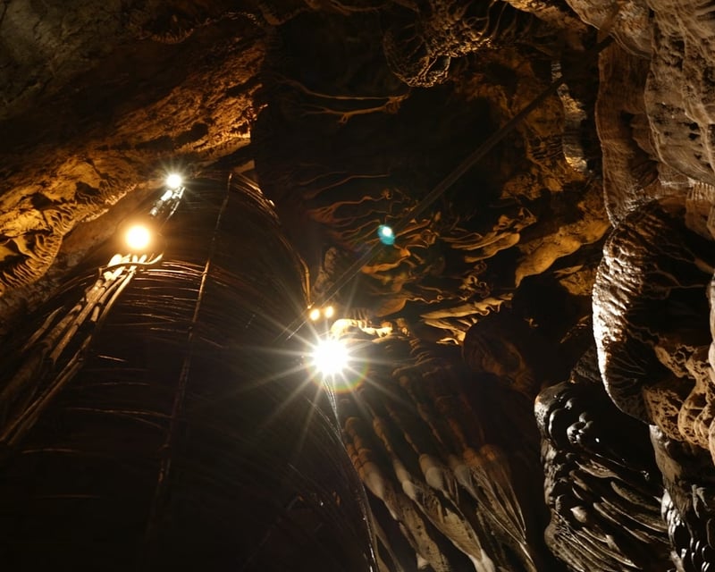Underground Creek Caving Tour at Bristol Caverns