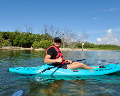 Explore Virginia Key on a Single Kayak Rental