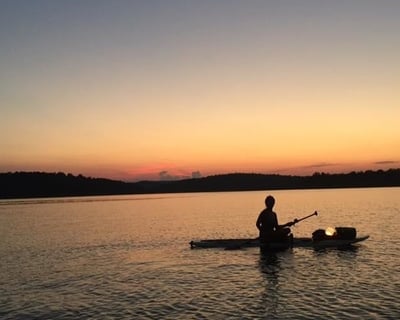 Paddleboard Sunset Tour on Beaver Lake