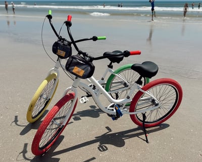 Beach Bike Rental in New Smyrna Beach
