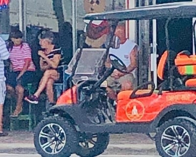 4-Passenger Golf Cart Rental in New Smyrna Beach