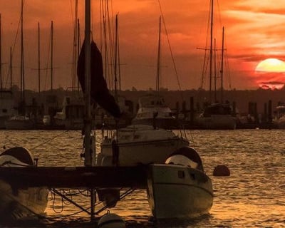 Sunset Sailing Cruise in Folly Beach