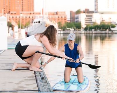 Inner Harbor Paddleboard Lesson in Baltimore