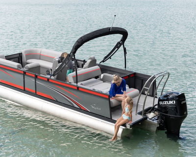 24' Pontoon Boat Rental on Canandaigua Lake