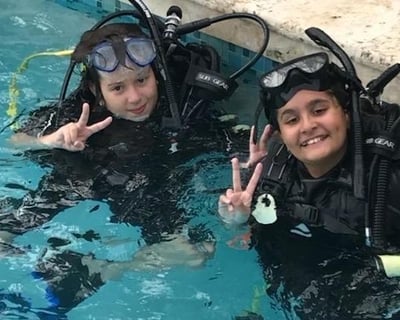Kids' Scuba Pool Program in Fajardo