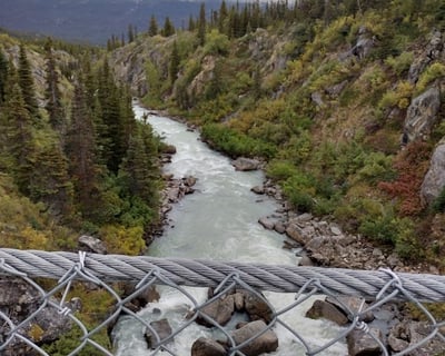 Yukon Suspension Bridge Tour From Skagway