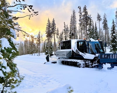 Elk Lake Resort Snowcat Shuttle