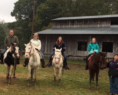 Coal Bucket Trail Ride in New Marshfield