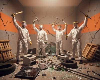 Houston Timed Rage Room Experience