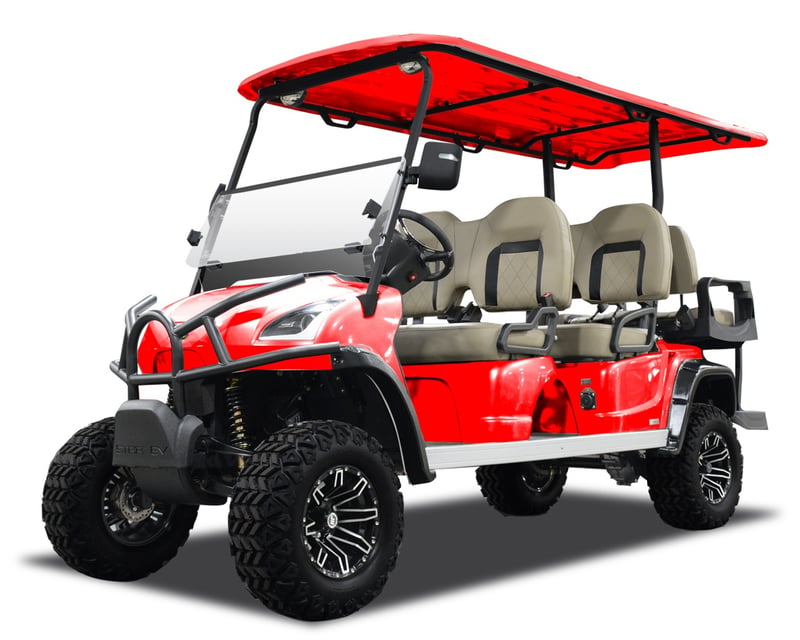 Electric Golf Cart Rental on Fiesta Key