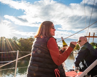 Sail Kennebunkport Coastline With Wine Tasting