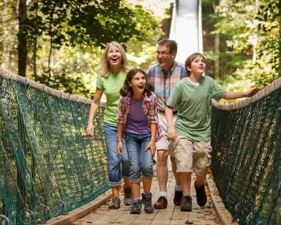 Sevierville Hiking Trails & Swinging Bridge