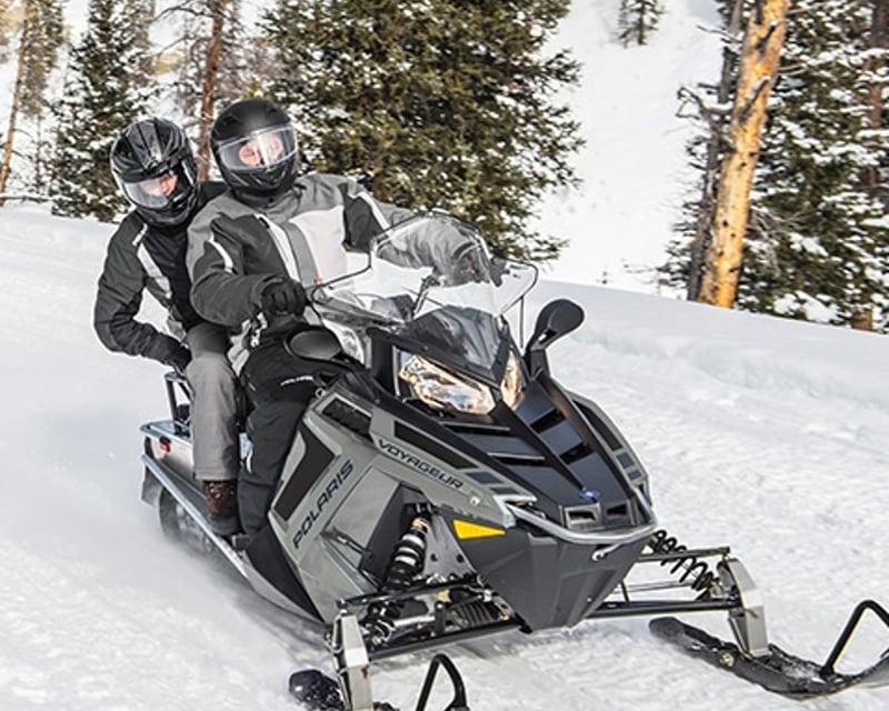 2-Person Snowmobile Rental in Indian River, Michigan