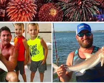 Night Shark Fishing & Fireworks Cruise in Hilton Head