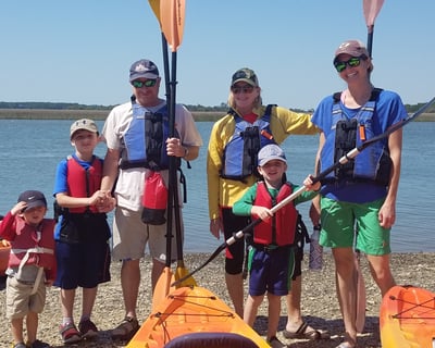 Charleston Family Marsh Kayak Tour