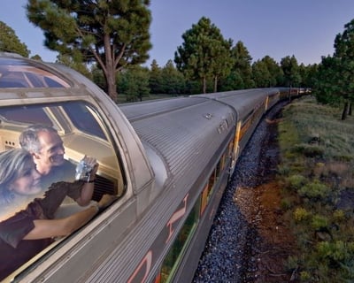 Observation Dome Train Ride in Williams