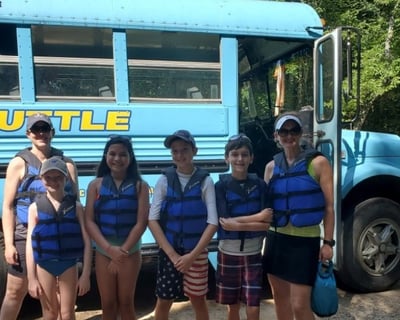 Yadkin River Gear Shuttle From Ronda