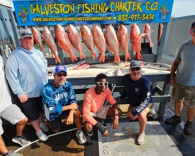 8-Hour Deep Sea Fishing Charter in Galveston