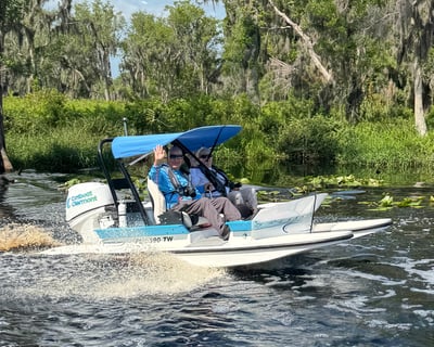 Self-Captained 2-Hour Catamaran on 13 Lakes