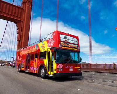 Hop-On Hop-Off Open-Top Bus Tour of San Francisco