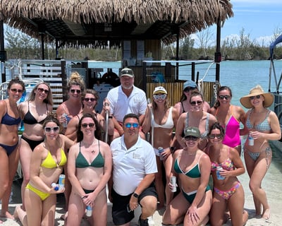 Cruise Naples on a Private Tiki Boat