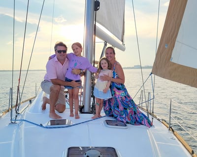 Sunset Sailing Charter In Charleston Harbor