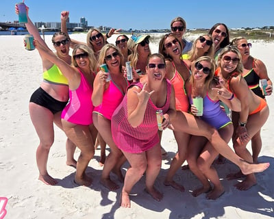 Cruise Orange Beach on a 4-Hour Tiki Boat Charter