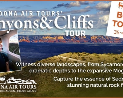 Fly Over Sedona & Verde Valley on a 35-Minute Tour