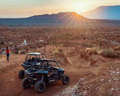 2-Hour Sunrise UTV Tour in Greater Zion