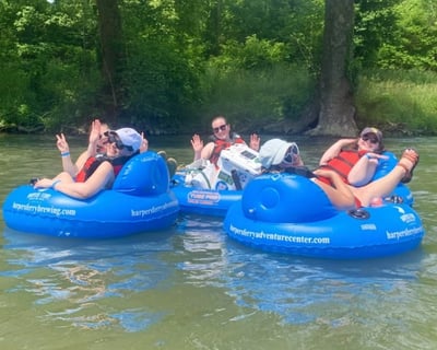 Flat Water Tubing on the Shenandoah River