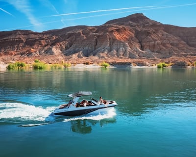 24' Surf Boat Rental at Quail Creek State Park