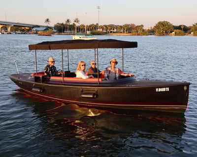 Vero Beach Electric Fantail Boat Tour