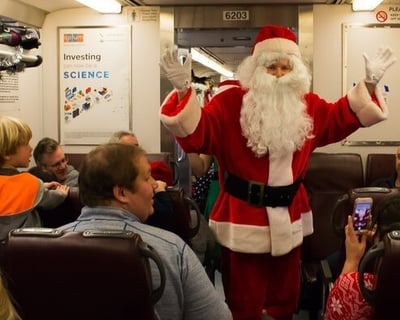Santa Train Ride in Wayne