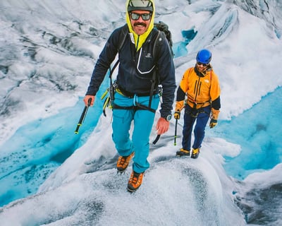 Helicopter Glacier Trekking On Knik Glacier