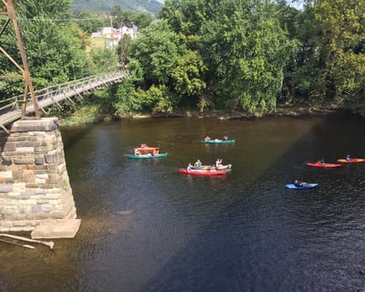 10.5 Mile James River Kayak or Canoe Trip - Buchanan to Alpine