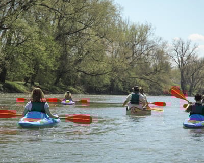 Rocky Ripple to Frank's 4 Mile Paddle Tour
