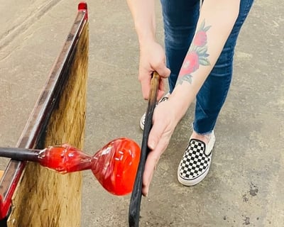 Beginner Glassblowing Class in Macon