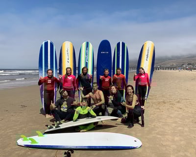 Pismo Beach Surf Lessons with Gear Included