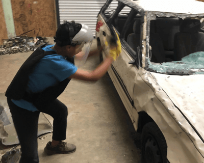 5-Minute Car Smashing in Taylors