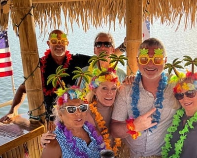 Cruise Bonita Springs on a 90-Minute Tiki Boat