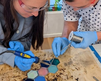 Boulder Date Night Stained Glass Class