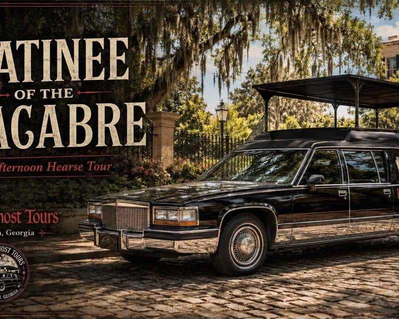 Afternoon Hearse Ghost Tour in Savannah