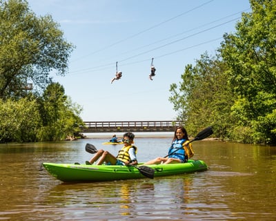 Single Kayak Rental on Cowles Creek