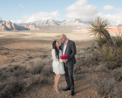 Red Rock Canyon Elopement Ceremony