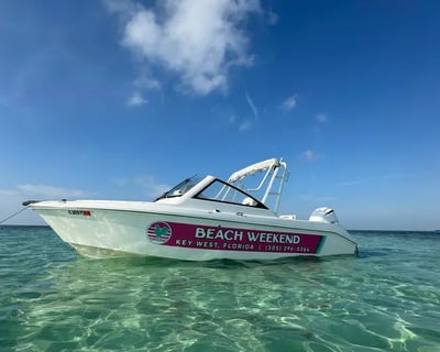 23' Everglades Boat Rental in Key West