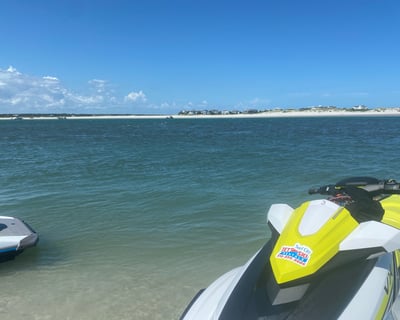 Guided Jet Ski Tour to Lea Island From Surf City