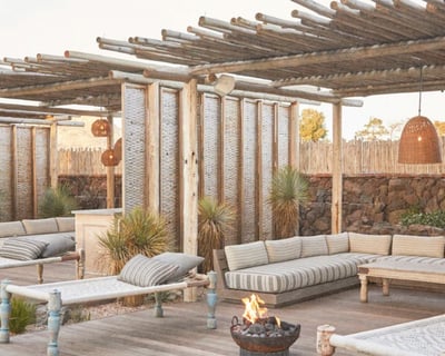 Poolside Cabana Rental at Jacumba Hot Springs