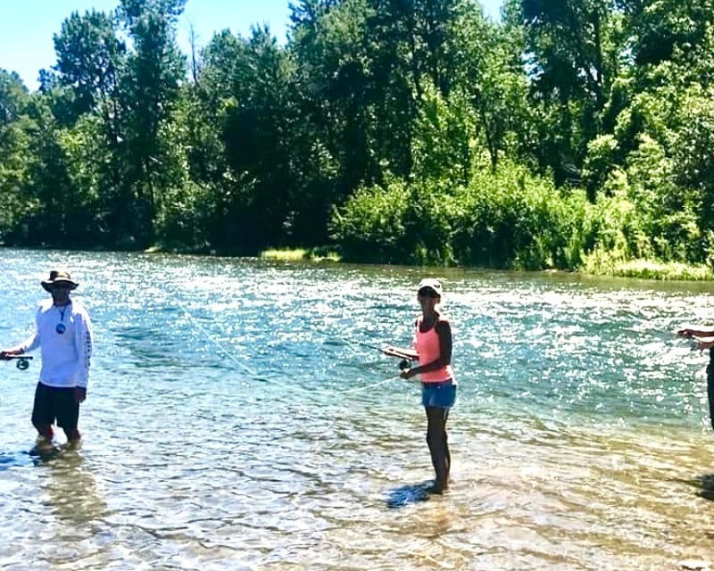 Guided Walk & Wade Fly Fishing Trip from Roslyn