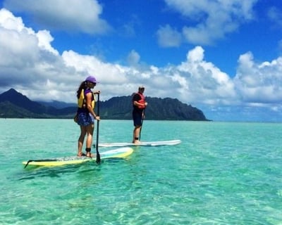 Paddleboard Tour From Lanikai to Mokulua Islands