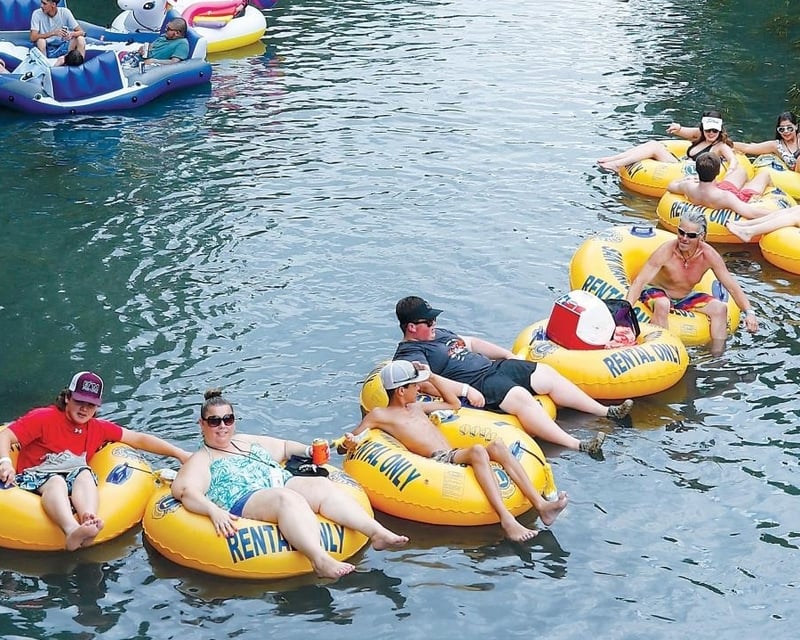 San Marcos River Tubing Party Bus from Austin